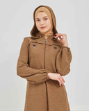 Kışlık Ferace Vizon | K210323