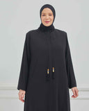 Büyük Beden Ferace Siyah |  204101