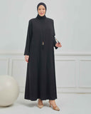 Büyük Beden Ferace Siyah |  204101