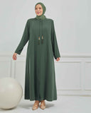 Büyük Beden Ferace Haki |  204109