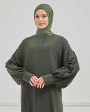 Oversize Bol Kesim Sade Ferace Haki | 2108-9