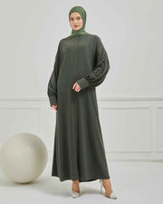 Oversize Bol Kesim Sade Ferace Haki | 2108-9