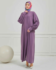 Oversize Bol Kesim Sade Ferace Mor | 2108-12
