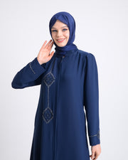 Abaya bleu nuit  | 2073-3-5