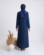 Abaya bleu nuit  | 2073-3-5