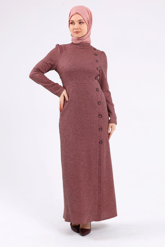 Kışlık Elbise Pembe | 30233
