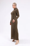 Winter Dress Khaki | 30239