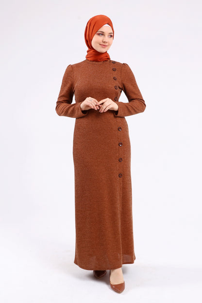 Kışlık Elbise Taba | 302337