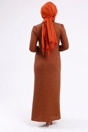 Kışlık Elbise Taba | 302337