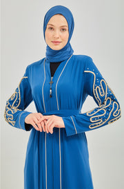 Abaya indigo  2067-6-6