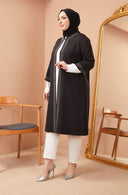 Taş Detaylı Ceketli Takım Siyah | 1100121