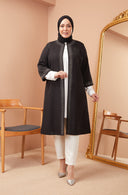 Taş Detaylı Ceketli Takım Siyah | 1100121