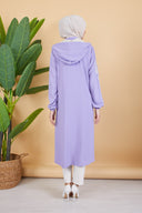 Ayrobin Tesettür Kap Lila | 901039