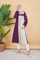 Ayrobin Tesettür Kap Mor | 901012