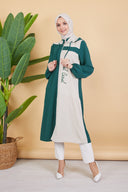 Ayrobin Tesettür Kap Petrol | 901026