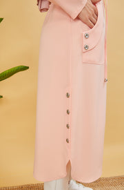 Tesettür Kap Pembe | 9011-3