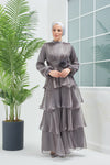 KAT KAT ABİYE SU GRİ | 7760-24