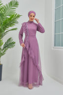 TÜL ABİYE MOR | 772812