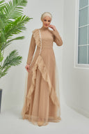 TÜL ABİYE GOLD | 772821