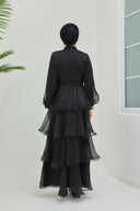 KAT KAT ABİYE SİYAH | 77601