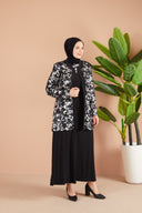 Broş Detaylı Ceketli Sendi Takım Siyah | 801421