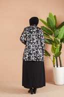 Broş Detaylı Ceketli Sendi Takım Siyah | 801421