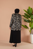 Broş Detaylı Ceketli Sendi Takım Gold | 8014221