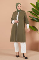 Taş Detaylı Ceketli Takım Yeşil | 11001220