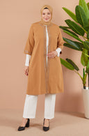 Taş Detaylı Ceketli Takım Hardal | 11001218