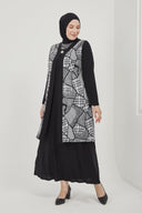 Yelekli İkili Takım Siyah | 8016DSN1