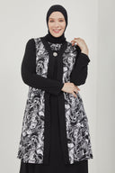 Yelekli İkili Takım Siyah | 8016DSN2