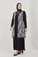 Yelekli İkili Takım Siyah | 8016DSN2