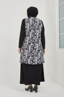 Yelekli İkili Takım Siyah | 8016DSN2